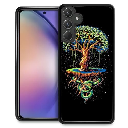 CARLOCA Compatible with Samsung Galaxy A15 Case,Tree of Life Colorful Snake Samsung Galaxy A15 Cases Graphic Design Shockproof Anti-Scratch Drop Protection Case by CARLOCA - Used condition - CA$9.10