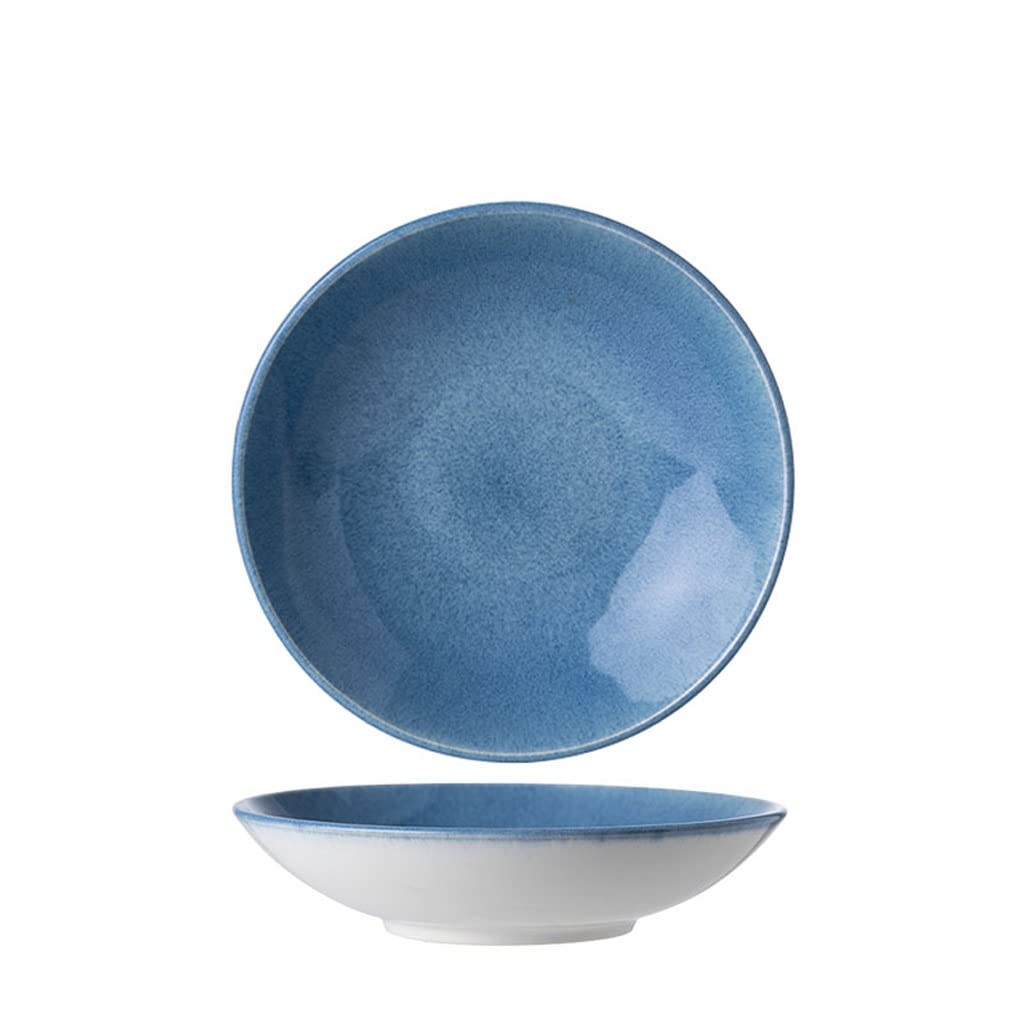 XYIANG Salad Bowl Porcelain Salad Bowl Suitable for Salads, Soups, Oats, Pasta, Snacks, Dishwashers and Microwaves Dessert Snack Serving Bowls