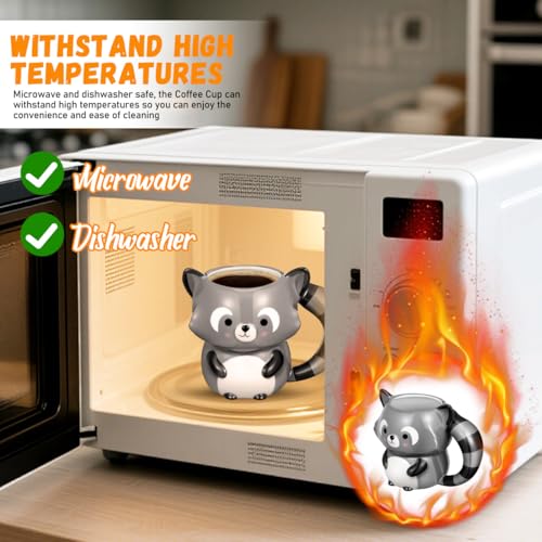 Taza Cerámica con Diseño Rata Lavadora 350 ml miniatura 5