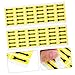 jojofuny 5Sheets Self Adhesive Arrow Indication Stickers Industrial Repair Tags for Efficient Direction Marking for Inventory Organization and Work Efficiency