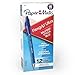 Paper Mate FlexGrip Ultra? Recycled Retractable Ballpoint Pen, 1 mm Medium, Blue, 12 Pack