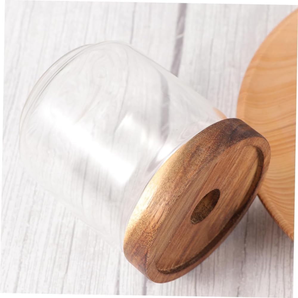Recipientes de vidrio Recipientes para granos de café Recipientes para dulces Terrario para plantas Azúcar Cereales a granel Frascos de vidrio herméticos Bote de vidrio para té Lata para almacenar ali