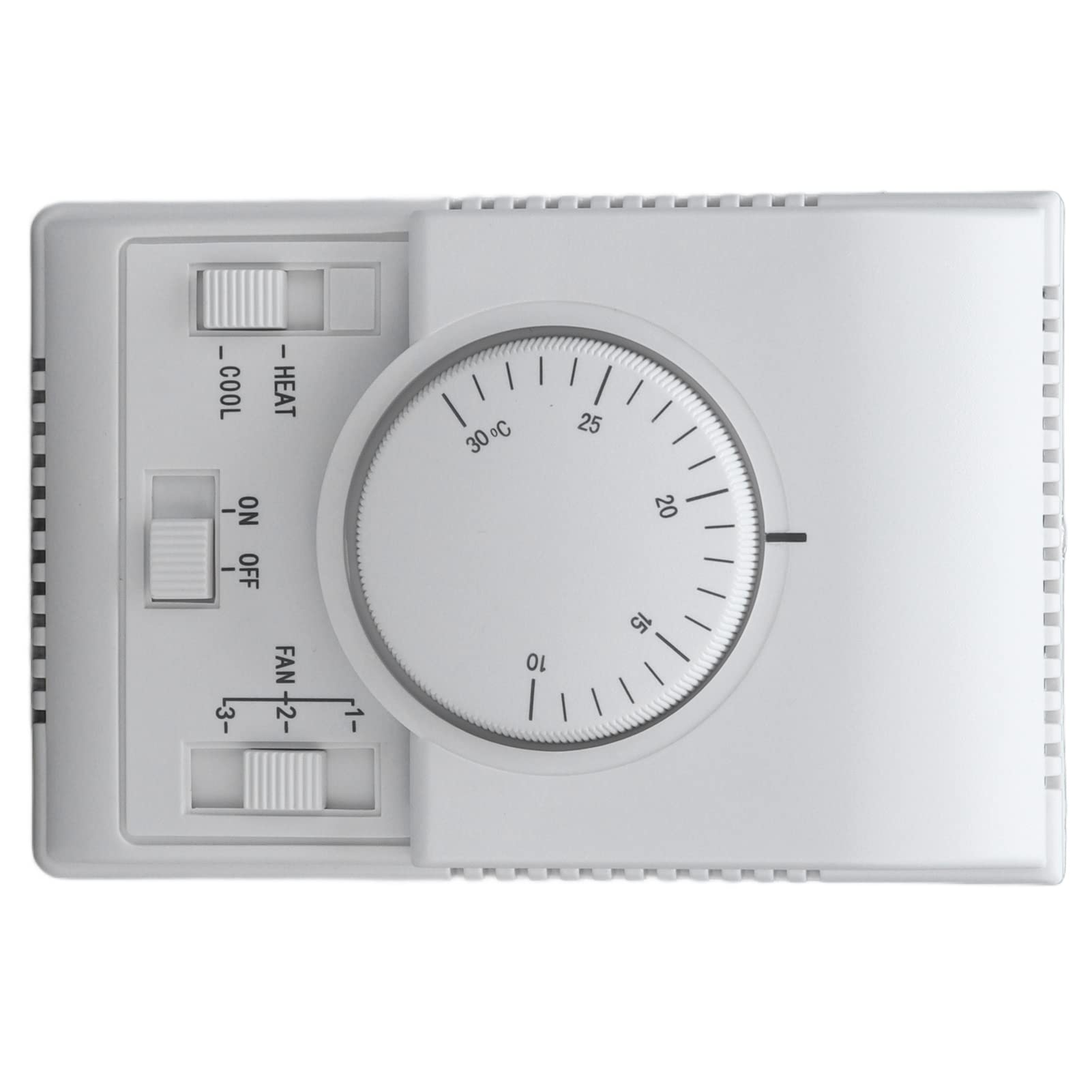 Thermostat Mécanique Thermostats Chauffage et Refroidissement Régulateur de Température Mécanique à Deux Voies Interrupteur de Thermostat pour Air Central Programmable