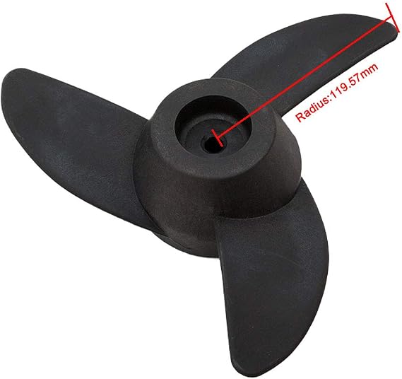 Replacement Trolling Motor Prop ,Trolling Motors Mount Accessories (3 Blade 50lb 55lb 62lb 86lb Thrust)