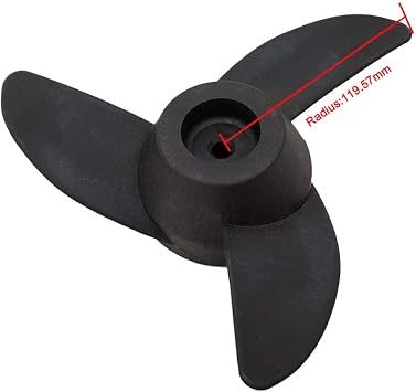 Replacement Trolling Motor Prop ,Trolling Motors Mount Accessories (3 Blade 50lb 55lb 62lb 86lb Thrust)