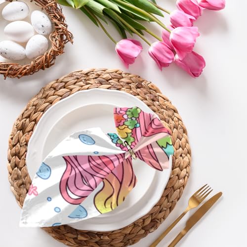 Servilletas de Tela Multicolor Set x6 50.5x50.5 cm miniatura 4