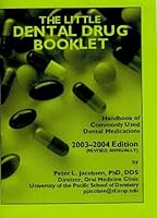 Little Dental Drug Booklet : Handbook of Commonly Used Dental Medications 1588081877 Book Cover
