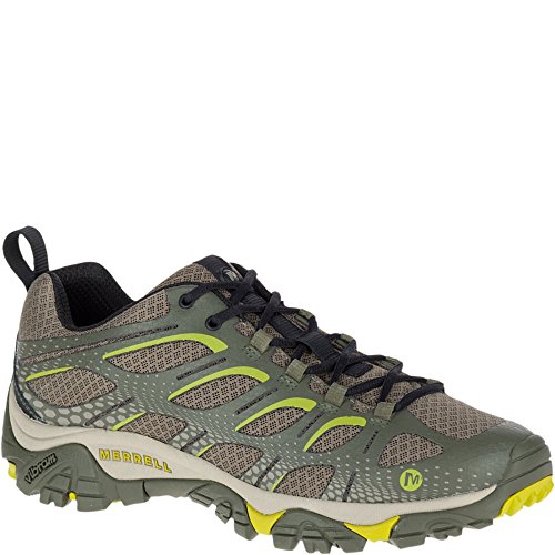 Merrell Men's Moab Edge Hiking Shoe, Dusty Olive, 9.5 M US