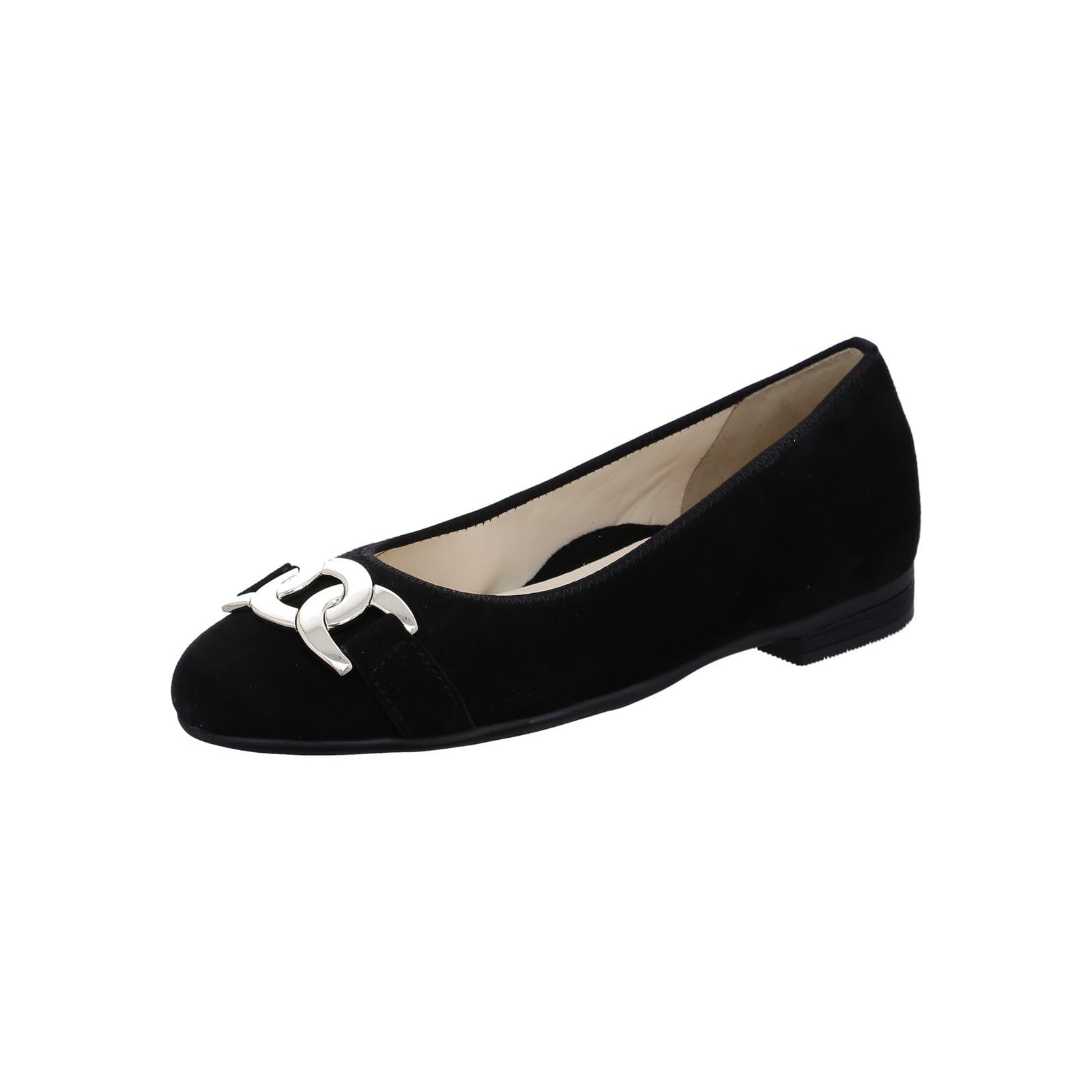 ARA Women's Sardinia Ballet Flats, Black, 35 EU