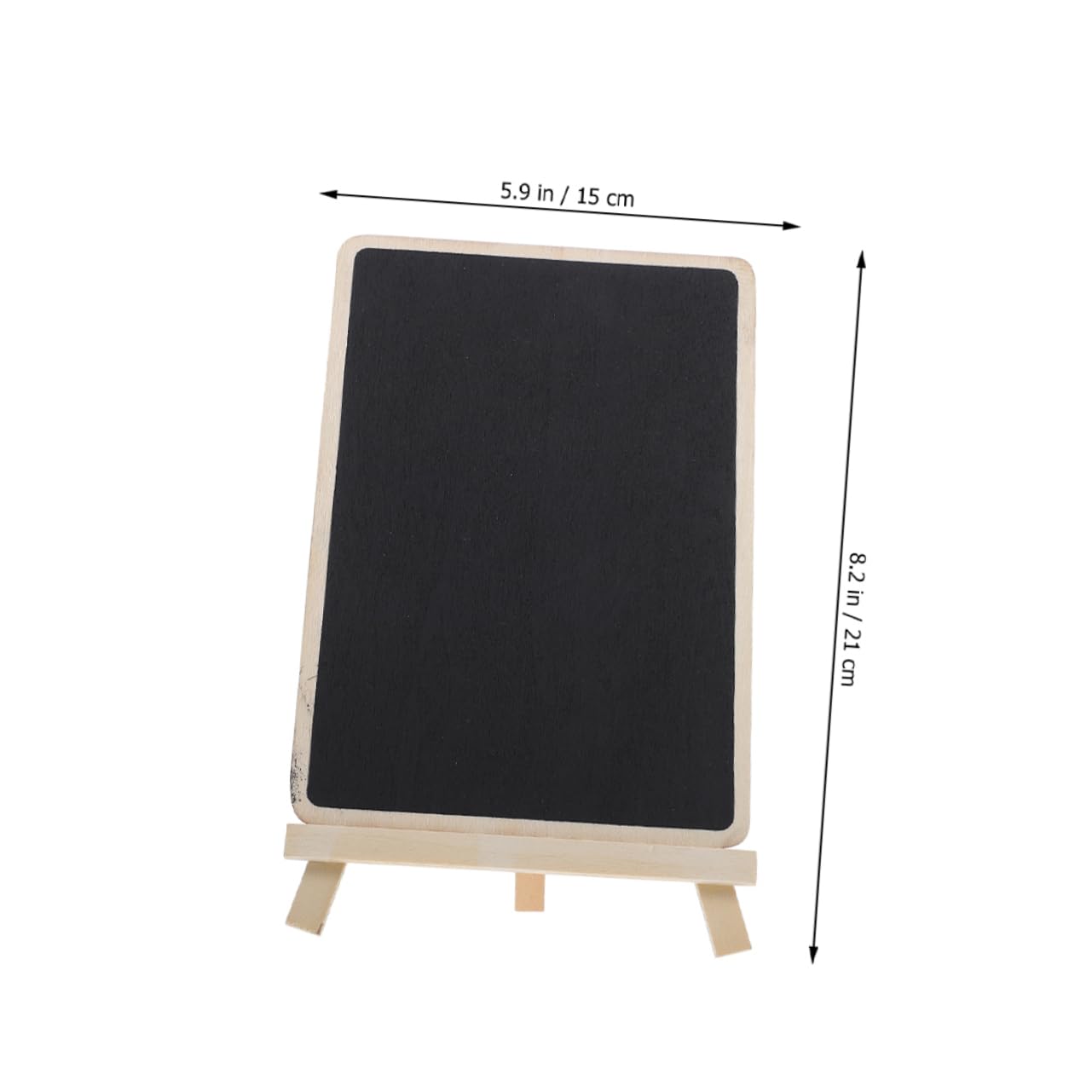 DECHOUS 5 Set Lavagna Cartello Da Tavolo Scheda Bianca Magnetica Tabellone Pennarello in Gesso Asse Lavagne Tavolo Da Disegno A Led Scrivania Della Bacheca Bosso Black 4 Pezzi * 5