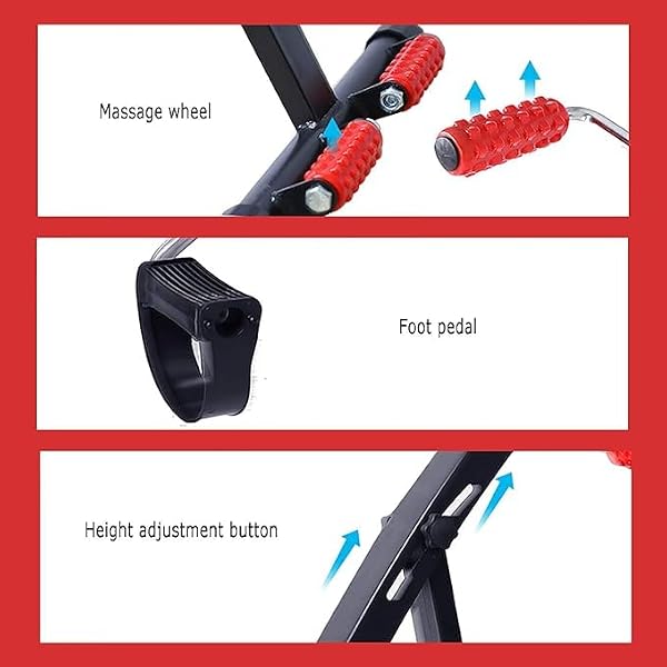 Stroke Rehabilitation Equipment for Stroke Patients,Pedal Exerciser Mini Exercise Bike Arm and Leg Exercise Peddler,Under Desk Upper and Lower Body Bike Pedal Exerciser - Image 4