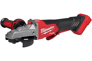 Milwaukee M18 FUEL 5" Flathead Grinder with Paddle Switch