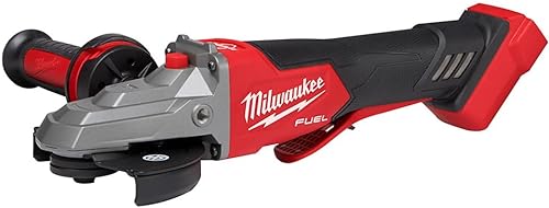 Milwaukee M18 FUEL - Molinillo de freno de cabeza plana sin escobillas de iones de litio de 18 voltios sin escobillas de 5 pulgadas con interruptor