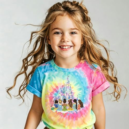Image of Magical Shirt for Girl: Magic Kingdom Prinecess Tshirt Princess Shirts Youth Girls Cute Family Vacation Trip Tee