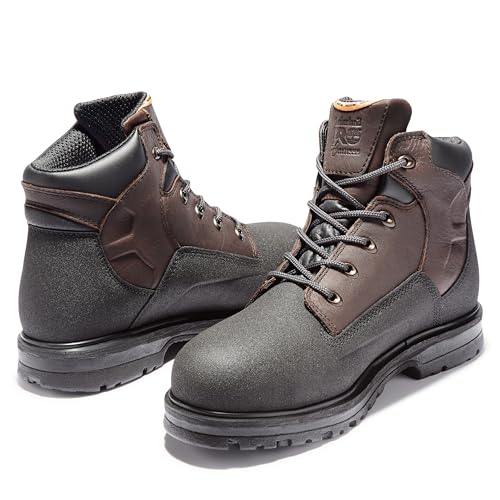 Timberland PRO Men's, Powerwelt 6in Steel Safety Toe Waterproof Boot 7