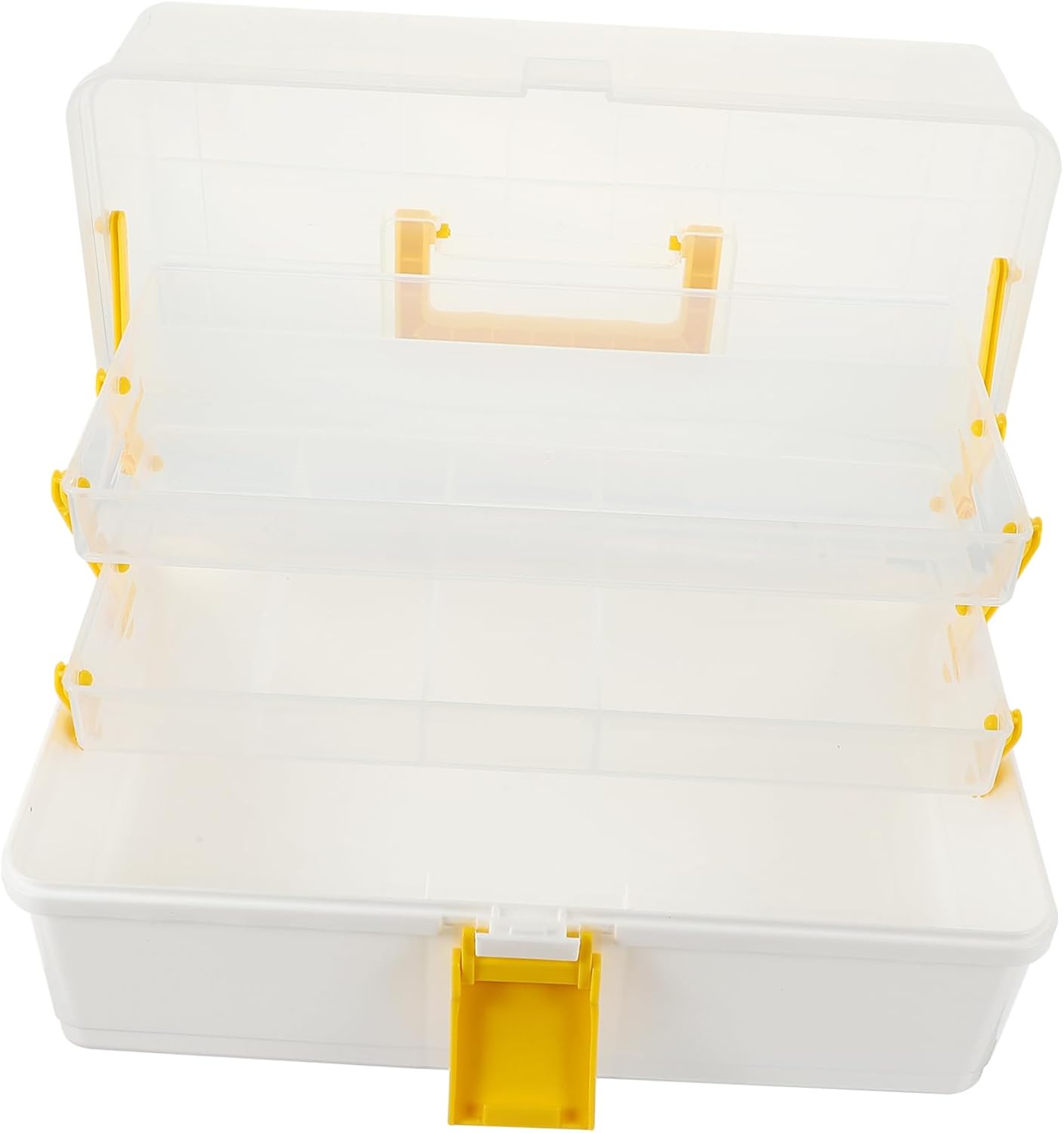 Multi-layer Hair Accessories Organizer Storage Box for Girls Durable Headdress Case for Hair Clips Jewelry Crafts and Items Versatile Makeup and Craft Supply Storage