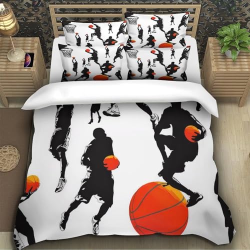 Housse de couette Super King imprimé 3D de ballet en microfibre premium douce - 5