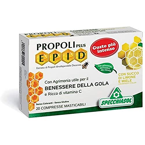 Specchiasol Complément alimentaire Epid Miele Citron, 20 comprimés Cover