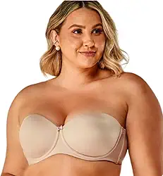 Sutiã plus size modelo tomara que caia Vi Lingerie