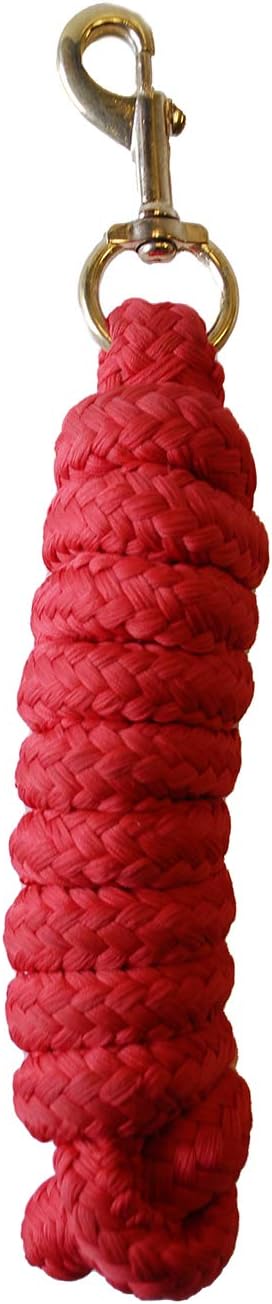 Rhinegold Luxe Lead Rope, Red