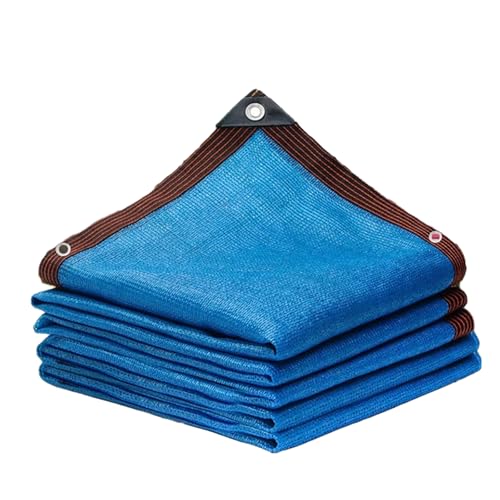 Red de protección Solar con Ojales,Vela de Sombra Rectangular, protección UV, Resistente al desgarro, para balcón, terraza, jardín,3×6m/9.84×19.68ft