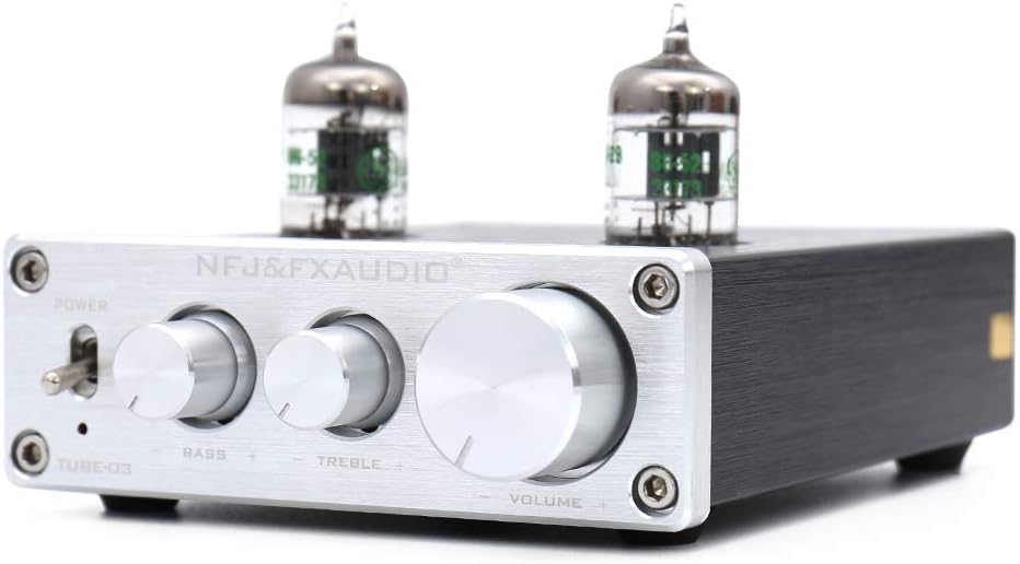 FX Audio TUBE-03 JAN 5654W HiFi Treble Bass Buffer Tube Preamplifier (Tube-03S-SL)