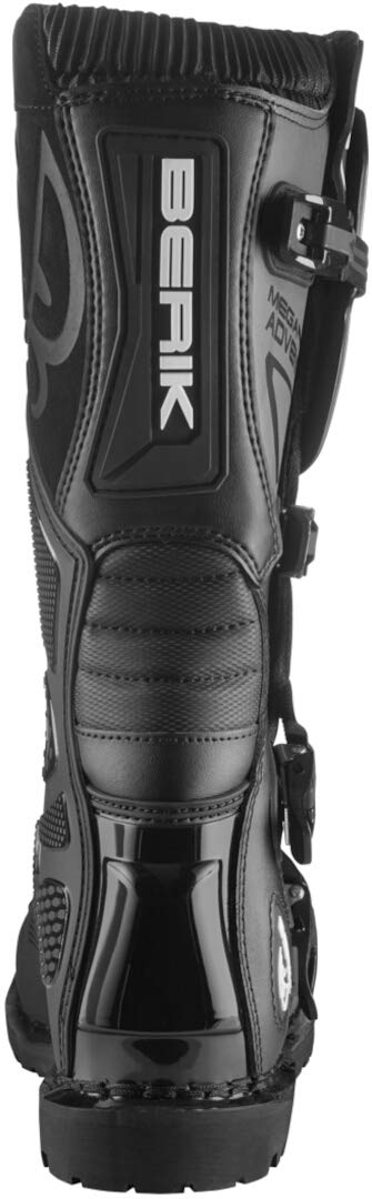 Berik Terrain Stivali Adventure Enduro/MX, nero/grigio, 45