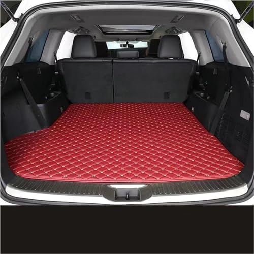 Tapis de coffre pour Nissan X Trail T31 T32 en cuir noir