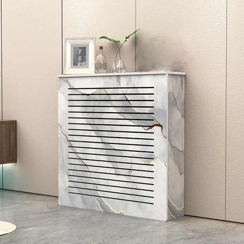 Mueble de baño tipo cubierta de radiador de MDF para ganar espacio útil