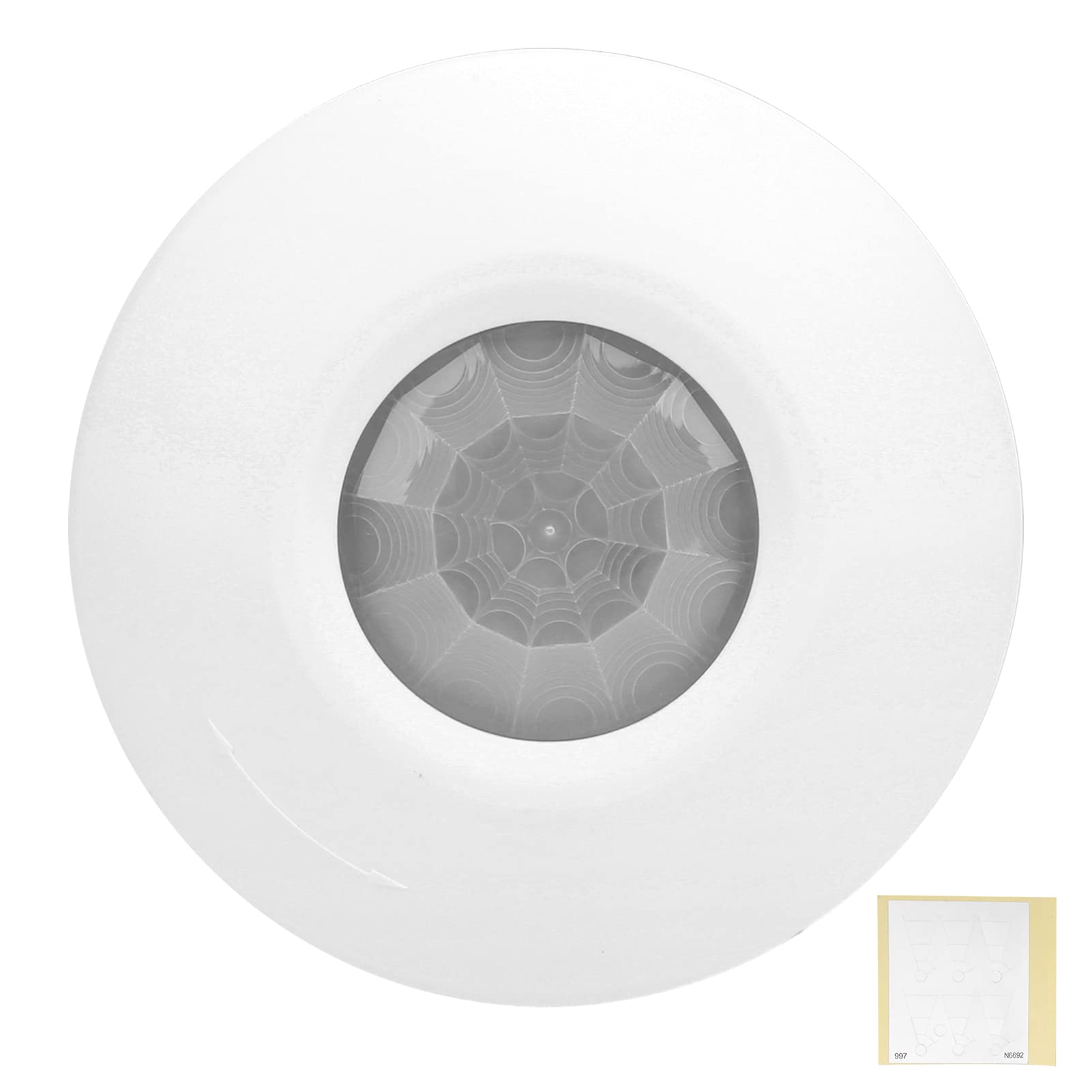 Motion Sensor, 12V 360° Ceiling Detector Security System, Security Alarm System for Farm Villa, for Bedroom, Bathroom, Kitchen, Hallway, Stairs