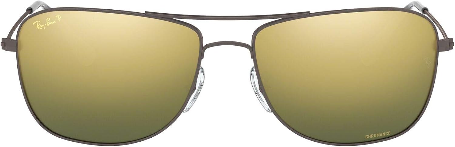 Ray-Ban Rb3543 Chromance - Gafas de sol de aviador espejadas