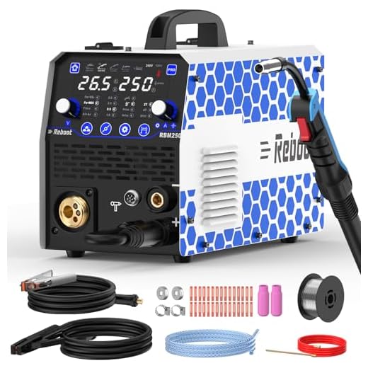 Reboot 250Amp All-in-One MIG Welder