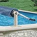 Feherguard APEX Solar Blanket Cover Reel System for 30 ft Wide Above-Ground Pools | Outdoor Swimming Pool Supplies | Heavy Duty