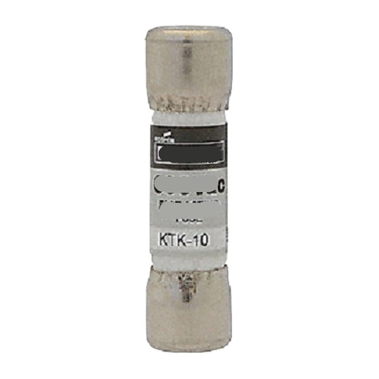 Fusible KTK-10 10A 600V pour remplacer une cartouche grillée sur un moteur