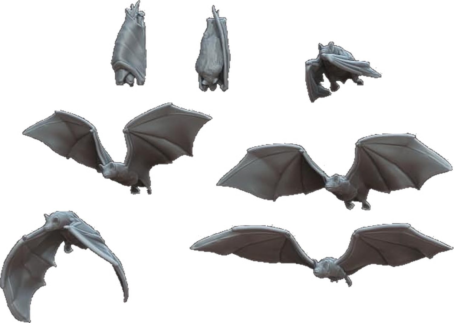 着画あり【レア】コウモリミニマント Amazon | マンティスミニチュア 1/35 動物シリーズ 動物セット49