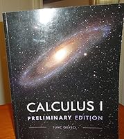 Calculus I : Preliminary Edition 1934269891 Book Cover