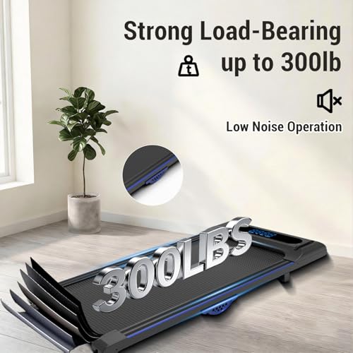 Image of Walking Pad Treadmill Under Desk Portable Compact Treadmill