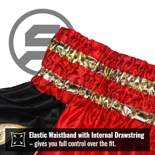 SIAMKICK Classic Muay Thai Shorts for Men Women Boxing Kickboxing High Grade MMA Fight Clothing Training Workout Trunks