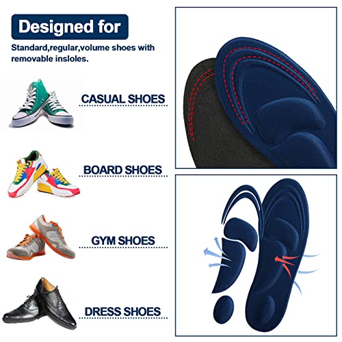 8 Pares Plantillas Soporte de Arco para Hombre miniatura 5
