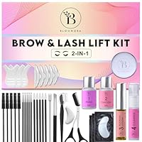 Lifting Pestañas Kit Profesional, Kit de Laminación de Cejas 2 en 1, Dura 6-8 Semanas, 15 Usos, DIY Lifting Pestañas y Cejas, Lash Lift y Brow Lamination - BLK6