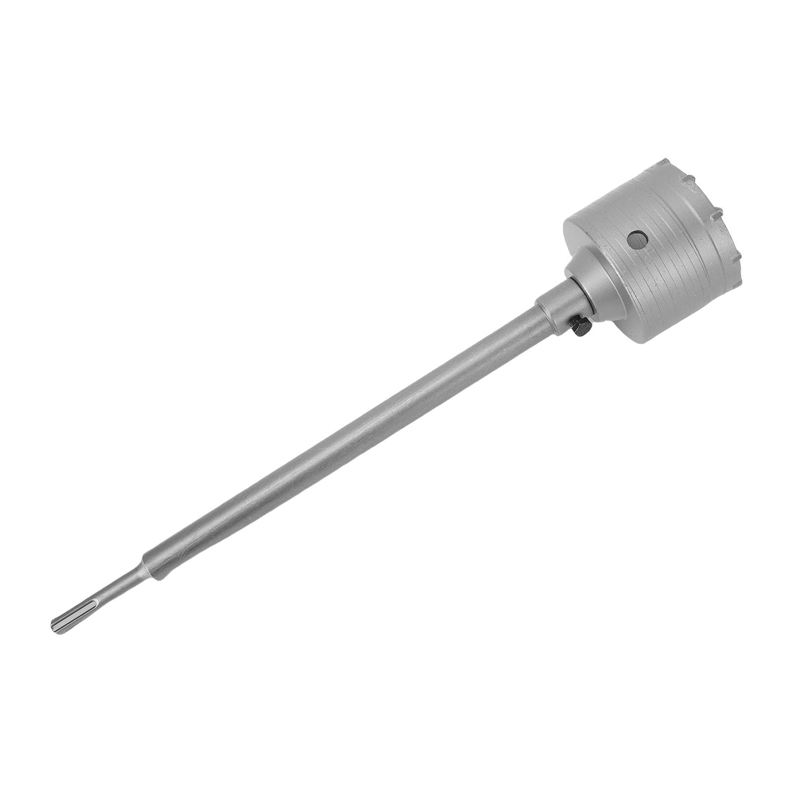AMONIDA Scie Cloche à Béton de 100 Mm de 4 Pouces, Tige de Connexion à Tige Ronde de 350 Mm, Outil de Perçage de Mur de Pierre de Ciment de Brique en Béton avec Conception d'amélioration de l'