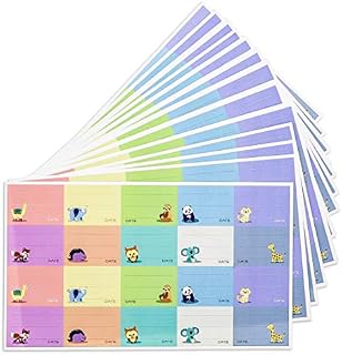 Juvale 500-Pack Removable Write On Baby Food and Bottle Date Daycare Labels, 10