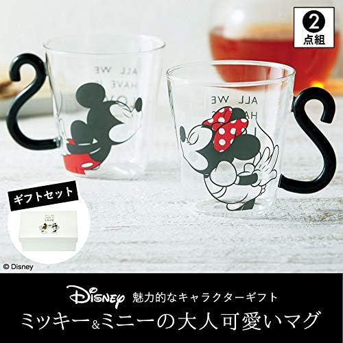 Amazon ディズニー マグカップ ペア 結婚祝い Disney D Mf62 耐熱ペアマグ 前畑 Maebata ホーム キッチン