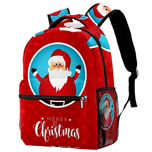 Sac à dos de voyage Père Noël avec porte-bouteille enfant