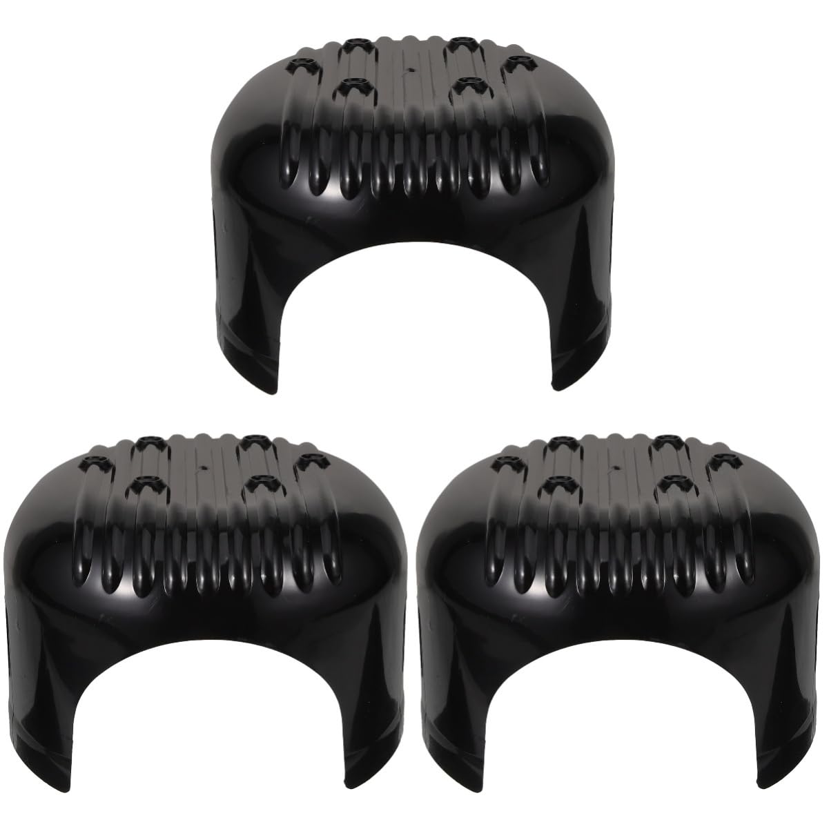 Housoutil Baseballkappenfutter Anstoßkappe BAU von Schutzhelmen Stoßstangeneinsatz orange Schutzhelm Helmeinsatz Sicherheitshutfutter universeller Kappeneinsatz Huteinlage Plastik Black