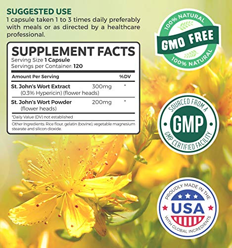 Healths Harmony Stress Less Bundle - St. John's Wort & Organic Ashwagandha #TOP3