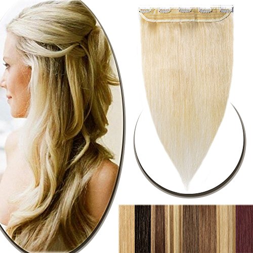 Clip on Extensions One Piece Blonde 16"Down