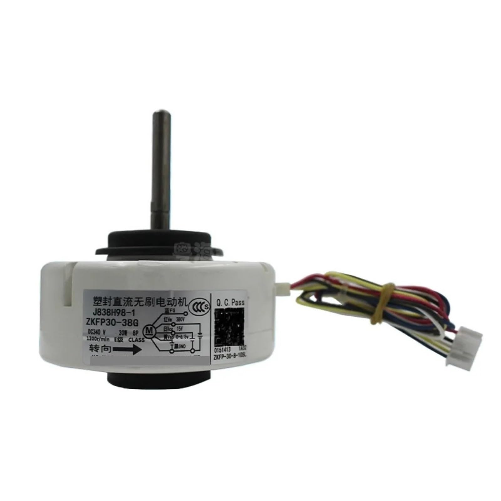 CHFOUGNE Air Conditioner Indoor Unit DC Fan Motor J838H98-1 ZKFP30-38G Conditioning Parts