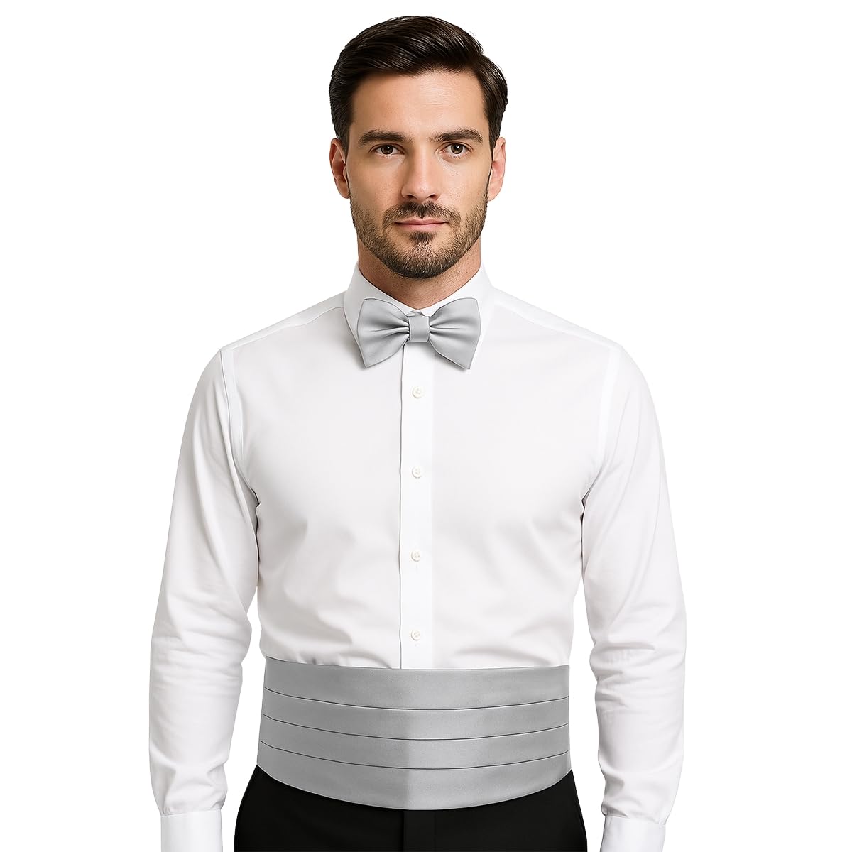 Men’s tuxedo cummerbund | micro | Superior finishing | Packaging – White Box | Size – adjustable & standard | pack of 1 |