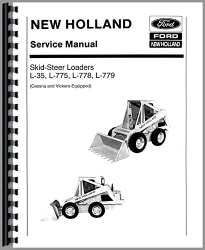 Service Manual New Holland L775 L779 L778 L35 Skid Steer      Plastic Comb – January 1, 2014